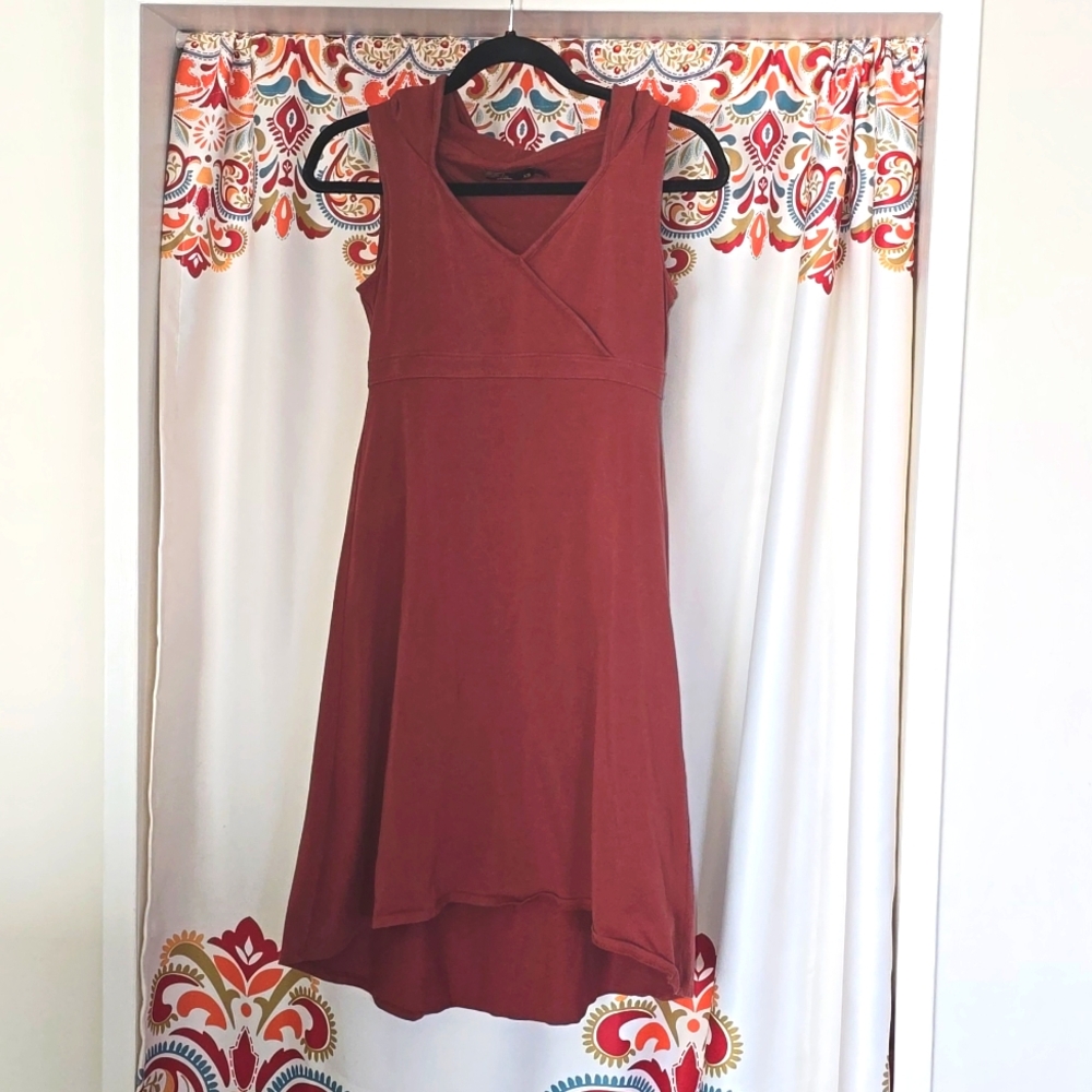 Xs Prana hooded cotton dress